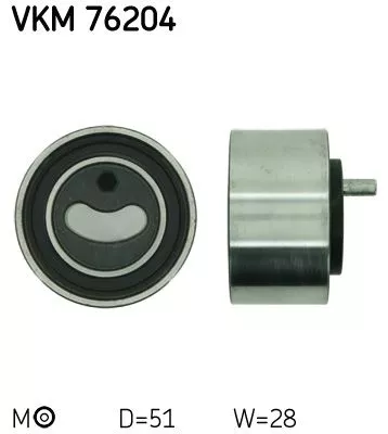 Spanrol, distributieriem SKF VKM 76204)