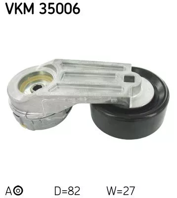 Riemspanner, V-geribbelde riem SKF VKM 35006)