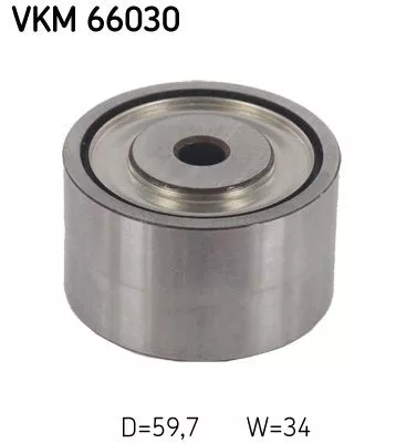 Ombuigings-/geleidingspoelie, V-geribbelde riem SKF VKM 66030)
