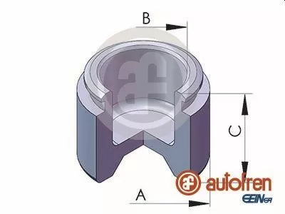 Piston, brake caliper AUTOFREN SEINSA D02522)