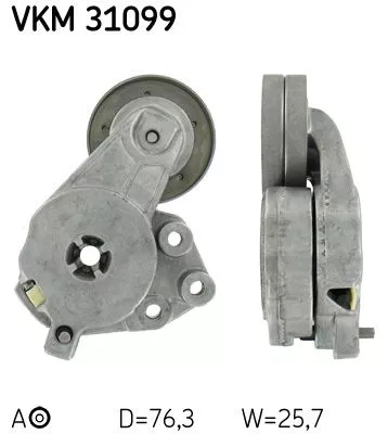 Riemspanner, V-geribbelde riem SKF VKM 31099)