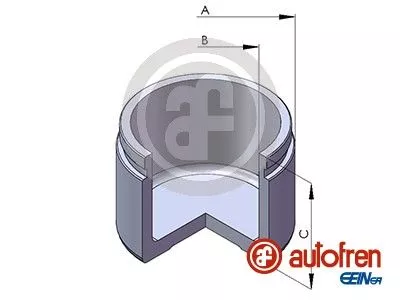 Zuiger, remklauw AUTOFREN SEINSA D025395)