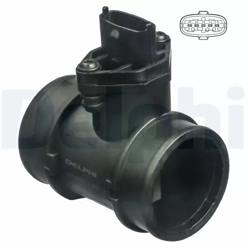 Mass Air Flow Sensor DELPHI AF10270-12B1)