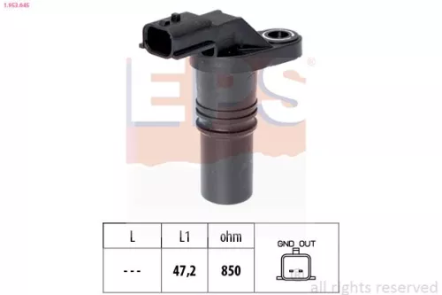 Sensor, krukaspuls EPS 1.953.645)