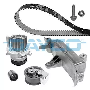 Waterpomp- en distributieriemset DAYCO KTBWP4153)
