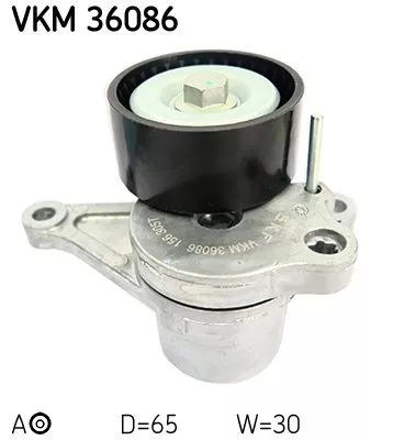 Riemspanner, V-geribbelde riem SKF VKM 36086)