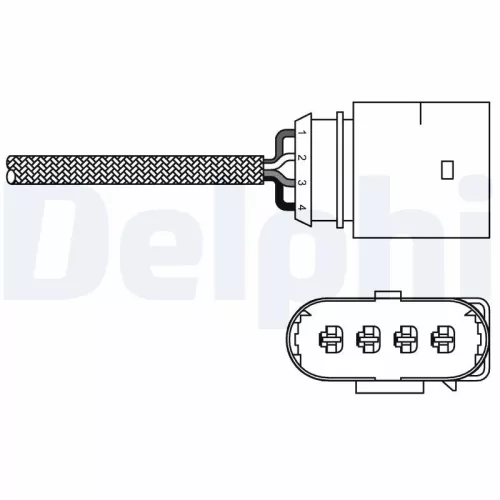 Oxygen Sensor DELPHI ES20286-12B1)