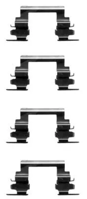 Accessoirekit, schijfremblokken TEXTAR 82507300)