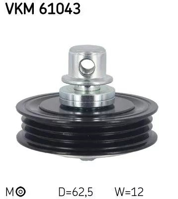 Riemspanner, V-geribbelde riem SKF VKM 61043)