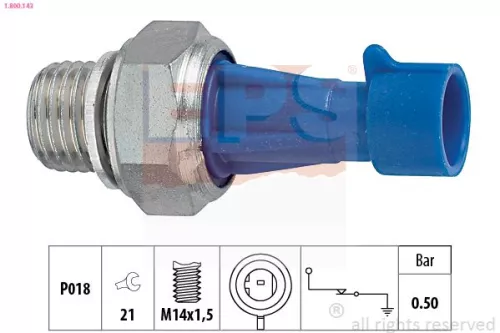 Oil Pressure Switch EPS 1.800.143)