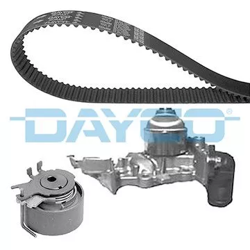 Waterpomp- en distributieriemset DAYCO KTBWP3210)