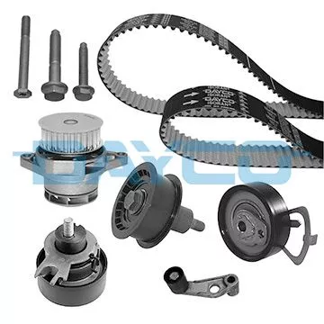 Waterpomp- en distributieriemset DAYCO KTBWP3471)