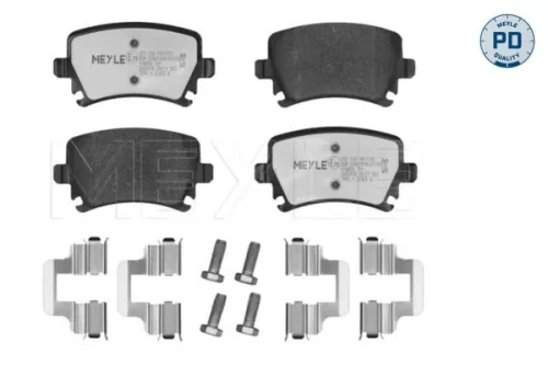 Brake Pad Set, disc brake MEYLE 025 239 1417/PD)