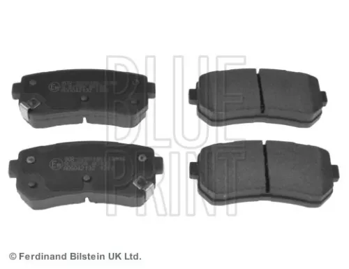 Brake Pad Set, disc brake BLUE PRINT ADG042132)