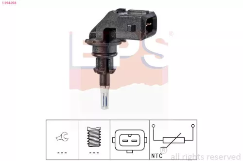 Sensor, inlaatluchttemperatuur EPS 1.994.038)
