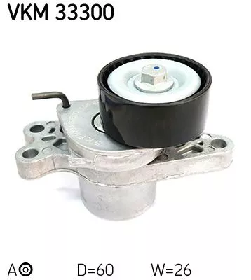 Riemspanner, V-geribbelde riem SKF VKM 33300)
