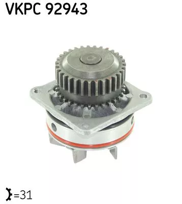 Waterpomp, motorkoeling SKF VKPC 92943)