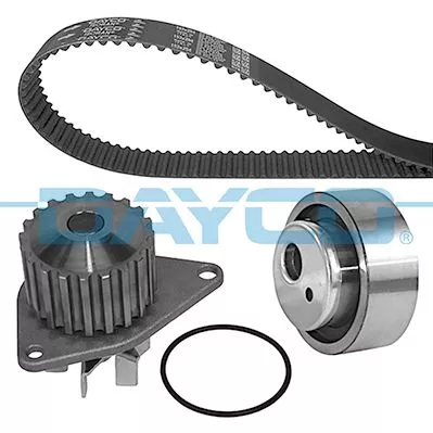 Waterpomp- en distributieriemset DAYCO KTBWP1020)