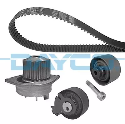 Waterpomp- en distributieriemset DAYCO KTBWP3330)