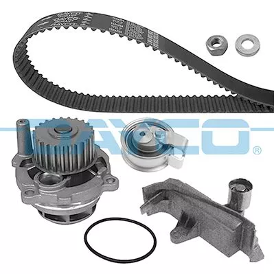 Waterpomp- en distributieriemset DAYCO KTBWP3450)