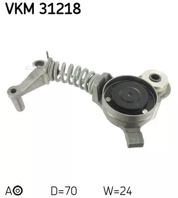 Riemspanner, V-geribbelde riem SKF VKM 31218)