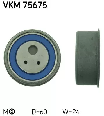 Tensioner Pulley, timing belt SKF VKM 75675)
