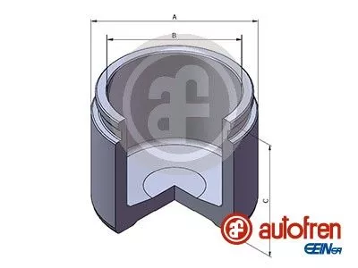 Zuiger, remklauw AUTOFREN SEINSA D025308)