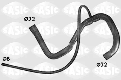 Radiatorslang SASIC SWH6802)