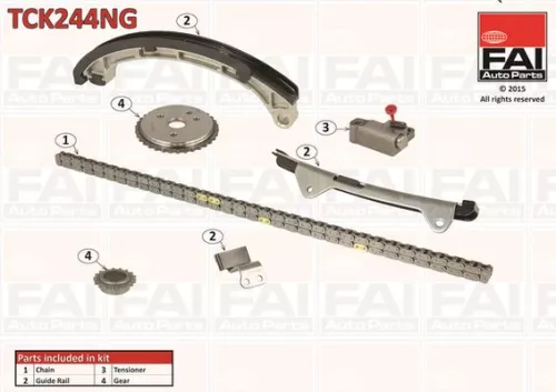 Distributiekettingkit FAI AutoParts TCK244NG)