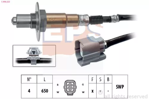 Zuurstofsensor EPS 1.998.223)