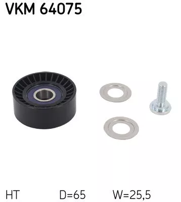 Riemspanner, V-geribbelde riem SKF VKM 64075)