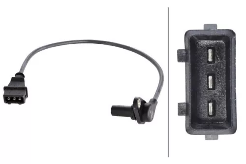 Toerentalsensor, automatische transmissie HELLA 6PU 009 145-041)