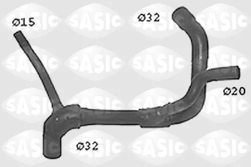 Radiatorslang SASIC SWH6655)
