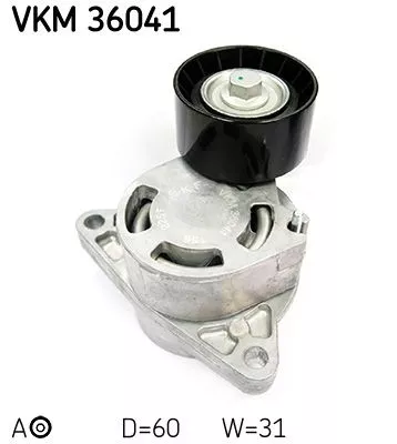 Riemspanner, V-geribbelde riem SKF VKM 36041)