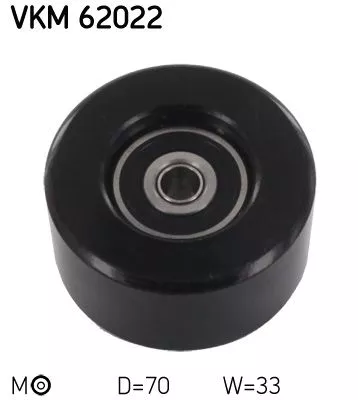 Riemspanner, V-geribbelde riem SKF VKM 62022)