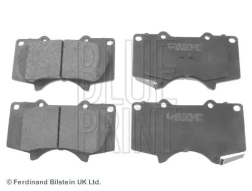 Remblokkenset, schijfrem BLUE PRINT ADT342142)