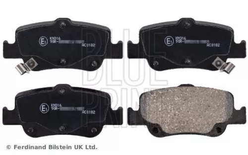 Remblokkenset, schijfrem BLUE PRINT ADT342173)
