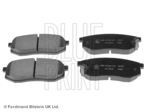 Remblokkenset, schijfrem BLUE PRINT ADG042104)