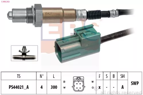 Oxygen Sensor EPS 1.998.303)