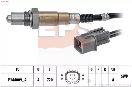 Oxygen Sensor EPS 1.998.345)