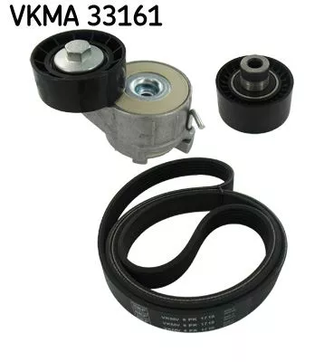 V-geribbelde riemset SKF VKMA 33161)