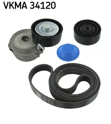 V-ribbed Belt Set SKF VKMA 34120)
