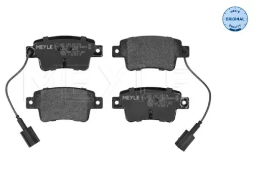 Brake Pad Set, disc brake MEYLE 025 243 4917/W)