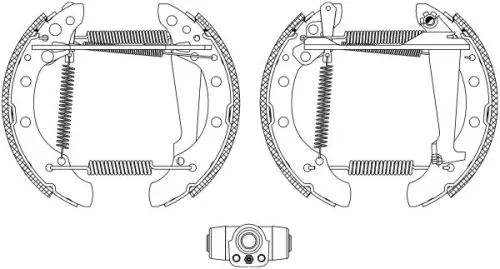 Remblokkenset TEXTAR 84018301)