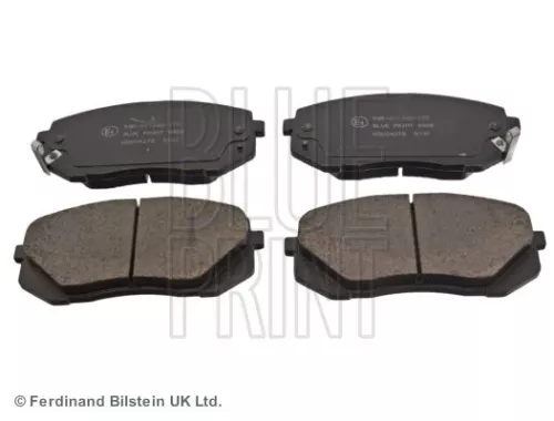 Remblokkenset, schijfrem BLUE PRINT ADG04278)