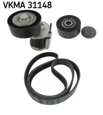 V-ribbed Belt Set SKF VKMA 31148)