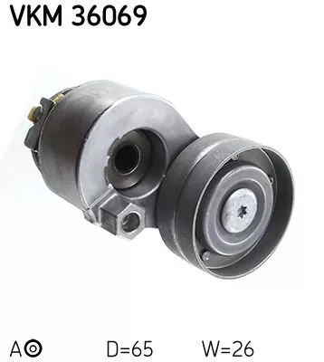 Riemspanner, V-geribbelde riem SKF VKM 36069)