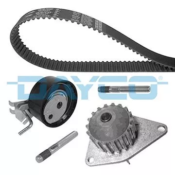 Waterpomp- en distributieriemset DAYCO KTBWP3361)