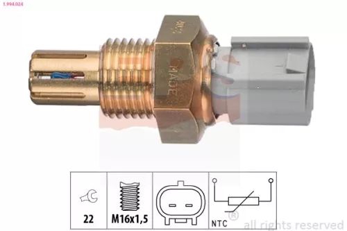 Sensor, inlaatluchttemperatuur EPS 1.994.024)