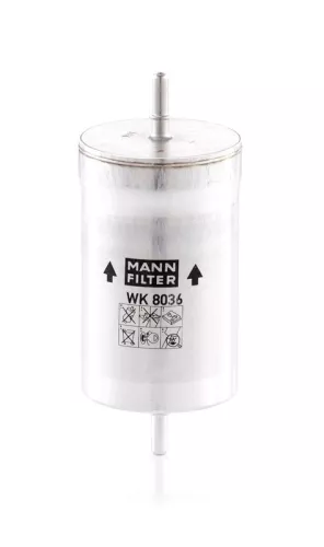 Brandstoffilter MANN-FILTER WK 8036)